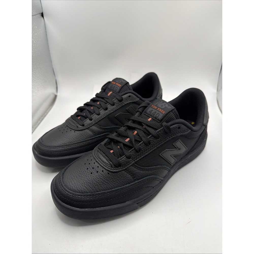 New Balance Men's Numeric Skate 440 V2 Tom Knox‎ Triple Black Size 6. New